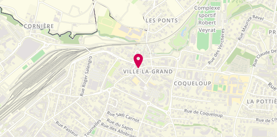 Plan de Atelier VITRAIL du LEMAN, Quartier des Arts
1 - 3 Rue du Commerce, 74100 Ville-la-Grand