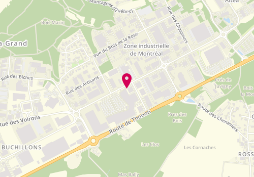 Plan de Meubles Gautier, Lieu Dit la Cambette
10 Rue de Montréal, 74100 Ville-la-Grand