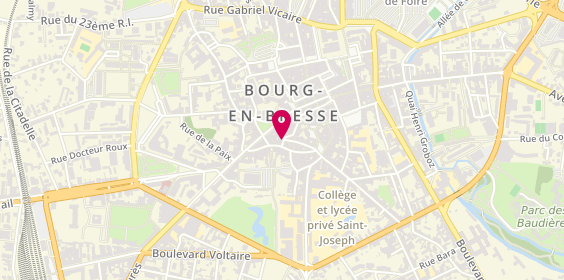 Plan de Boisoleil, 14 Rue de l'Étoile, 01000 Bourg-en-Bresse