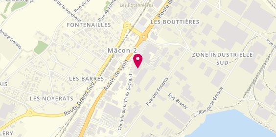 Plan de Maisons du Monde, 91 Route de Lyon, 71000 Mâcon