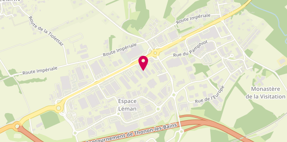 Plan de La Foir' Fouille, 9 avenue de Genève, 74200 Anthy-sur-Léman