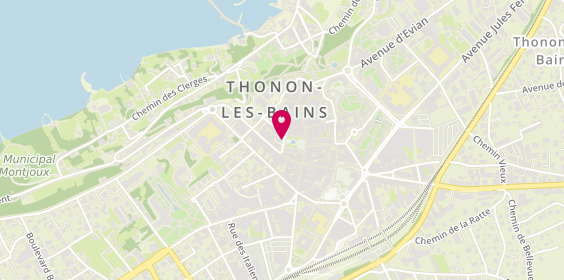 Plan de Si Sélection Inspirée, 10 square Aristide Briand, 74200 Thonon-les-Bains