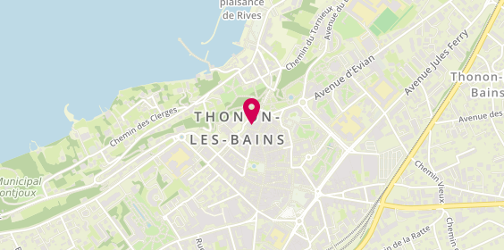 Plan de Les Objets Fabriqués et Transformés, 5 Rue de l'Hôtel de Ville, 74200 Thonon-les-Bains
