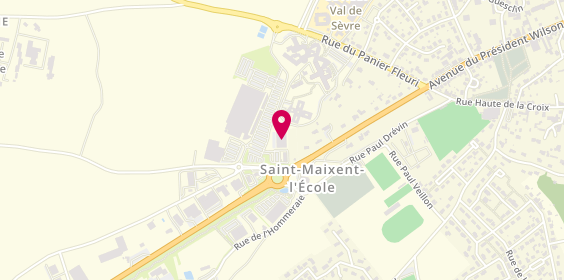 Plan de Gifi, Avenue du Président Wilson la Plaine d'Azay, 79400 Saint-Maixent-l'École