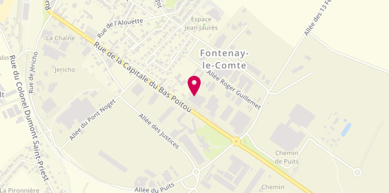 Plan de Centrakor / Zoé Confetti Fontenay le Comte, 65 Rue de la Capitale du Bas Poitou, 85200 Fontenay-le-Comte