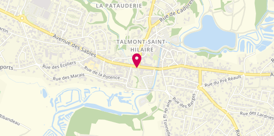 Plan de LA DECO'Finement, 1 avenue des Sables, 85440 Talmont-Saint-Hilaire