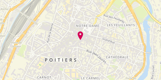 Plan de Point Cadres, 23 Rue du Marché Notre Dame, 86000 Poitiers