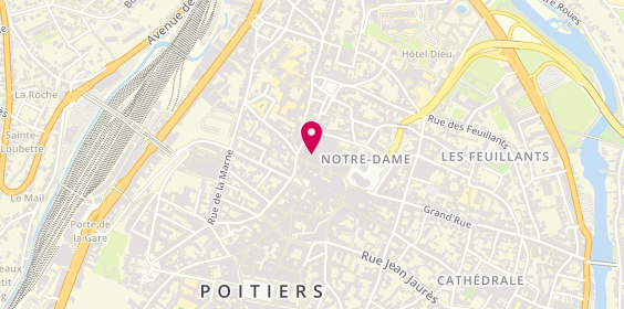 Plan de SAURIN Lionel, 11 Rue des Vieilles Boucheries, 86000 Poitiers