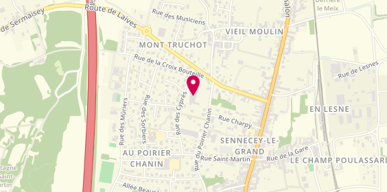 Plan de Marché Aux Affaires, 35 Rue du Poirier Chanin, 71240 Sennecey-le-Grand