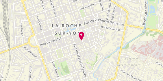 Plan de Chez Tinassou, 18 Rue Paul Baudry, 85000 La Roche-sur-Yon