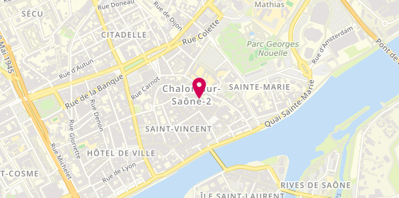 Plan de Iki Hana, 24 Rue Aux Fèvres, 71100 Chalon-sur-Saône