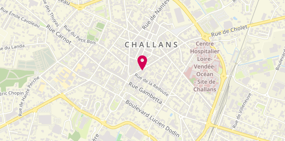 Plan de Cosy Causette, 6 Rue Bonne Fontaine, 85300 Challans