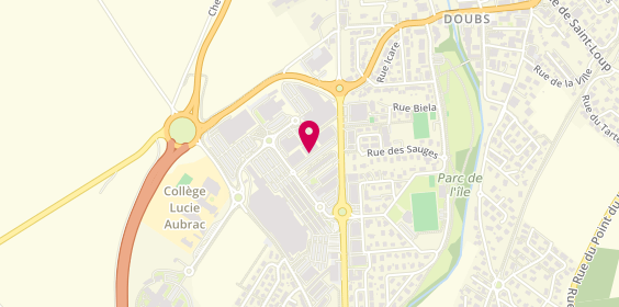Plan de 4Murs, Route de Besançon Zone Aménagement de la Gouille Des
Rue des Sauges, 25300 Doubs