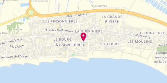 Plan de Bricomarché, Route de Noirmoutiers en l'Île, 85680 La Guérinière