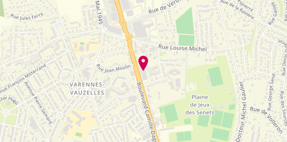 Plan de Lapeyre, 56 Boulevard Camille Dagonneau, 58640 Varennes-Vauzelles
