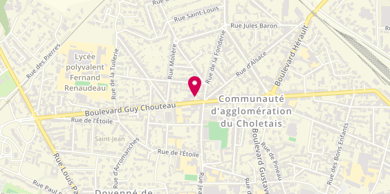 Plan de Gare Aux Puces, 8 Boulevard Guy Chouteau, 49300 Cholet