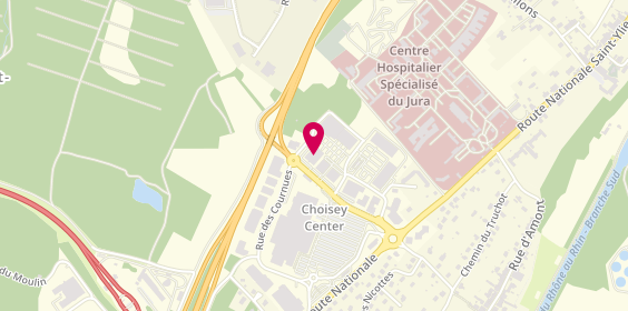 Plan de La Foir'fouille, Rue du Fourney, 39100 Choisey