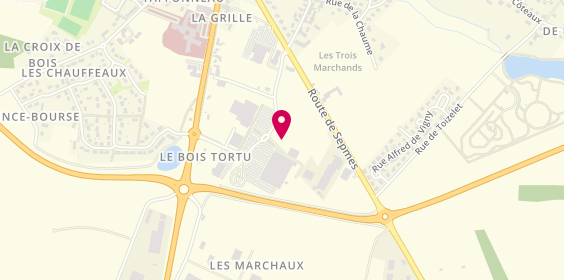 Plan de Centrakor, Zone Aménagement 
Les Marchaux, 37800 Sainte-Maure-de-Touraine