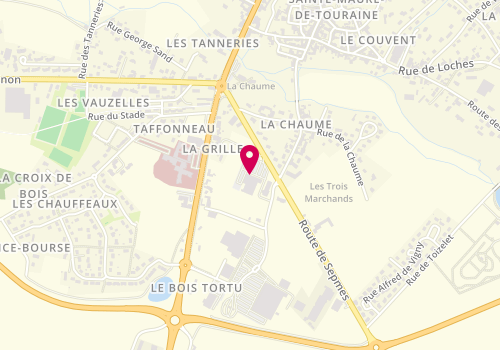 Plan de Marché Aux Affaires, 30 Route de Sepmes, 37800 Sainte-Maure-de-Touraine