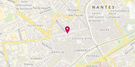 Plan de Eurodif - Bouchara, 7 Rue du Calvaire, 44000 Nantes