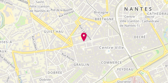 Plan de Maisons du Monde, 20 Rue du Calvaire, 44000 Nantes