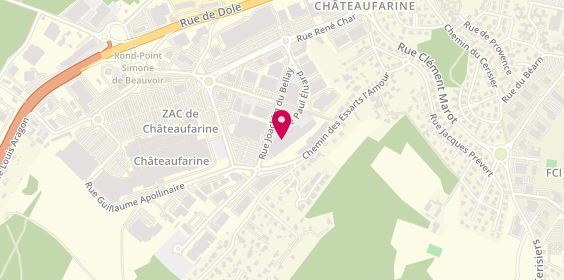 Plan de Conforama, Zone Commerciale Chateaufarine, 25000 Besançon