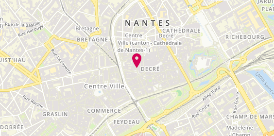 Plan de Culinarion, 6 Rue des Carmes, 44000 Nantes