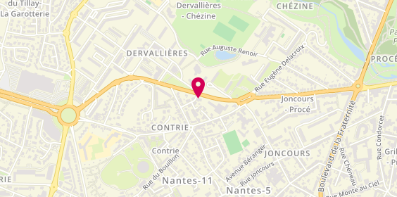 Plan de Aldente Agencement, 35 Boulevard Jean Ingres, 44100 Nantes