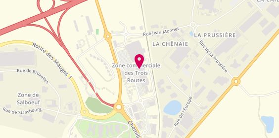 Plan de Centrakor, Pôle Commercial Les 3 Routes, 49120 Chemillé-en-Anjou