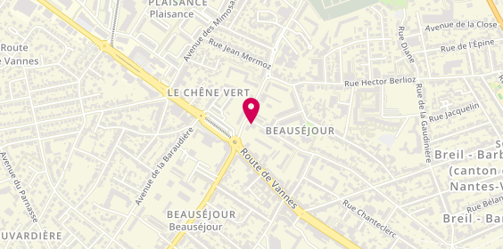 Plan de Ludovic Bougo, 57 Rue Georges Lafont, 44300 Nantes