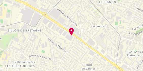 Plan de Sous Les Toits, 277 Bis Route de Vannes, 44800 Saint-Herblain