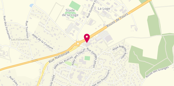 Plan de Centrakor, 2 Route de Tours, 37190 Azay-le-Rideau