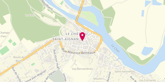 Plan de Pépite, 3 place de la Paix, 41110 Saint-Aignan