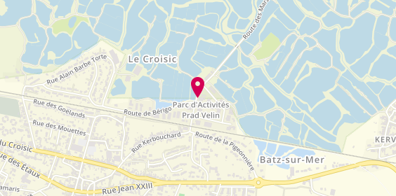 Plan de A Contresens, 16 Route de Prad Velin, 44740 Batz-sur-Mer