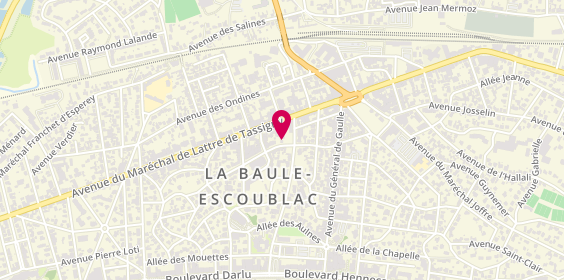 Plan de La Suite, 41 avenue des Ibis, 44500 La Baule-Escoublac