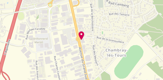 Plan de 4Murs, 159 Avenue du Grand Sud, 37173 Chambray-lès-Tours