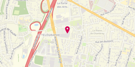 Plan de Gautier, Centre Commercial Cap Sud
3 Rue Alexandra David Néel, 37170 Chambray-lès-Tours