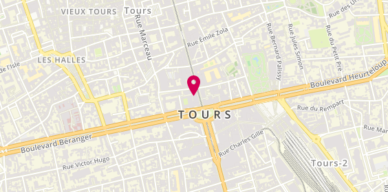 Plan de La Redoute, 77 Rue Nationale, 37000 Tours