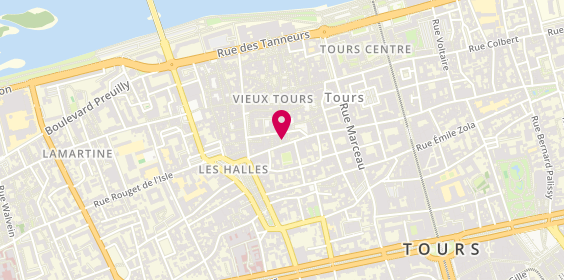 Plan de Van Rijn, 95 Rue des Halles, 37000 Tours