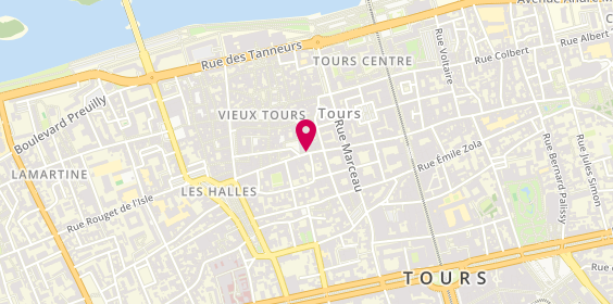 Plan de Carré Blanc, 77-79
77 Rue des Halles, 37000 Tours