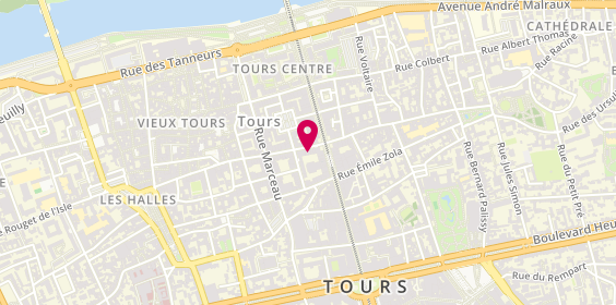 Plan de Pylones, 8 Rue des Halles, 37000 Tours