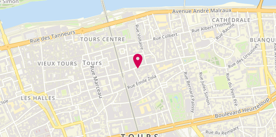 Plan de Le petit Souk Tours, 35 Rue de la Scellerie, 37000 Tours