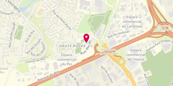 Plan de Biosfaire - matériaux sains Angers, 8 Rue des Ifs, 49070 Beaucouzé