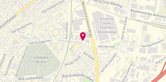 Plan de Istambul Meubles, 17 Rue du Daguenet, 49100 Angers