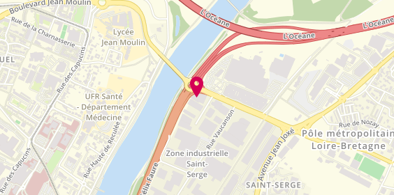 Plan de Saint Maclou, Angle
Boulevard Gaston Ramon
Quai Félix Faure, 49100 Angers, France