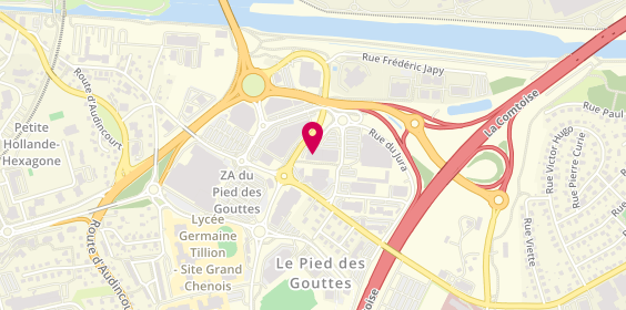 Plan de 4Murs, Zone Aménagement Pied des Gouttes
2 Rue François Briot, 25200 Montbéliard