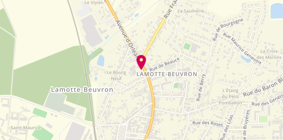 Plan de Les Docks du Meuble, 28 avenue Emile Morin, 41600 Lamotte-Beuvron