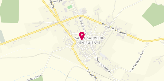 Plan de La maison Vagabonde, 11 Rue Saint-Claude, 89520 Saint-Sauveur-en-Puisaye