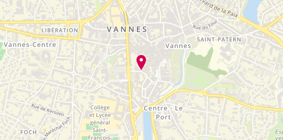 Plan de Blanche Duault, 7 Rue le Hellec, 56000 Vannes