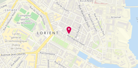 Plan de Maison Marcel, 19 Rue Auguste Nayel, 56100 Lorient